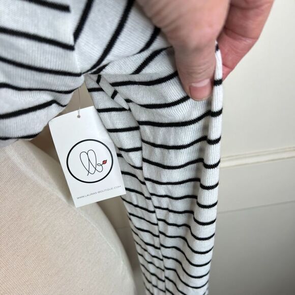 ❤️Audrey 3+1 Kaitlyn striped crop top - Picture 4 of 8